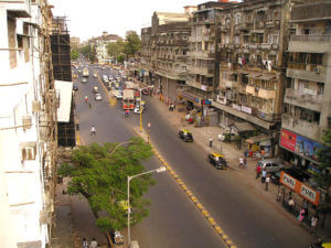 photo des rues de bombay