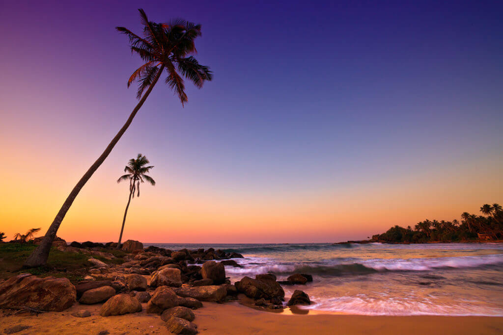 Coucher de soleil Sri Lanka
